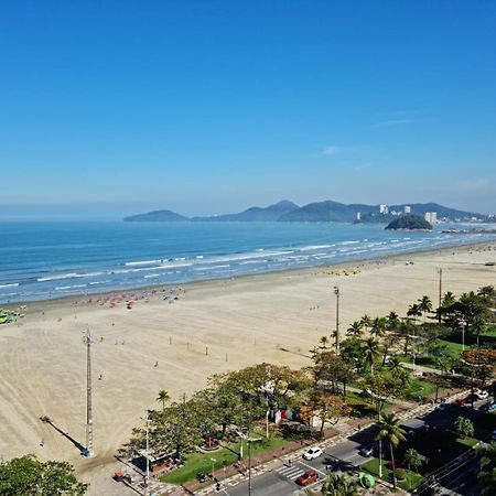 Vista Mar Na Praia Do Gonzaga Santos  Extérieur photo