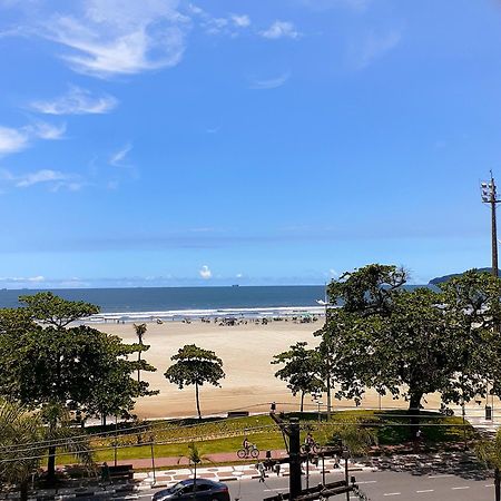 Vista Mar Na Praia Do Gonzaga Santos  Extérieur photo